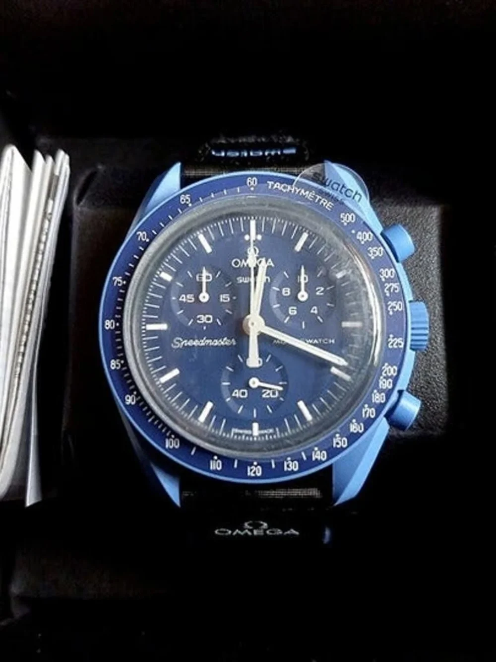 Swatch x omega moonswatch speedmaster Mission to Neptune